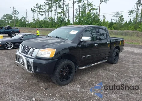2009 Nissan Titan Se из США, поврежденный, VIN 1N6BA07D49N318814